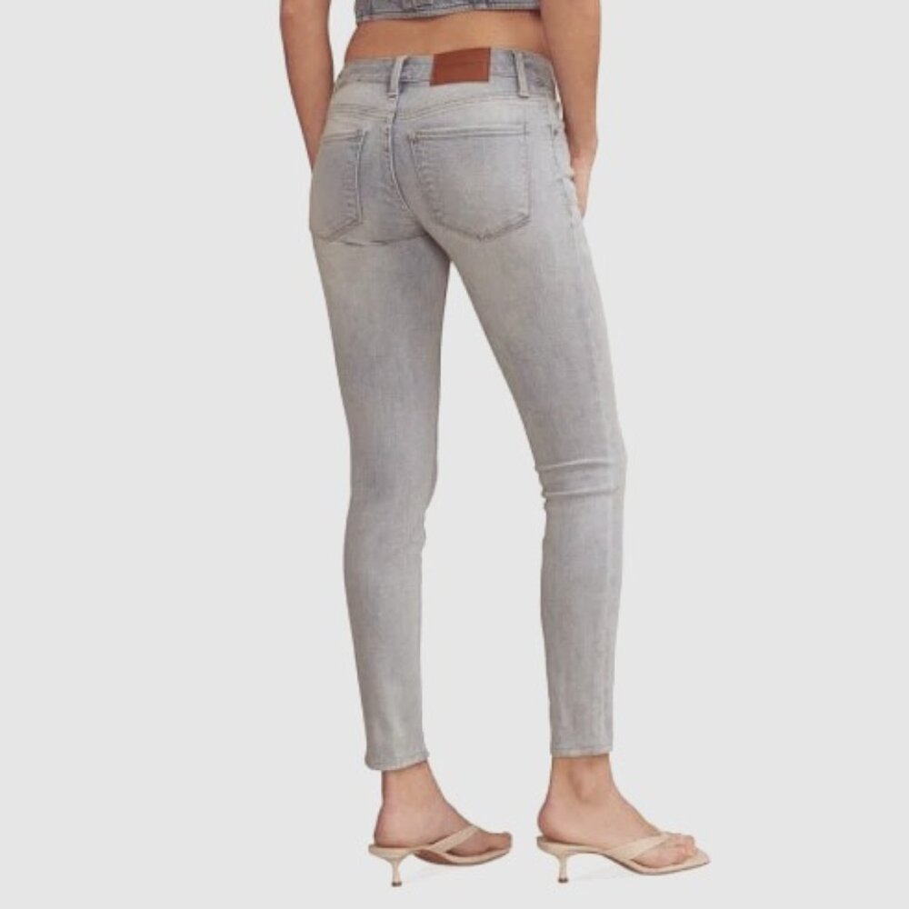 LUCKY BRAND LOW-RISE STELLA SKINNY JEANS STRETCH DENIM VINTAGE GRAY sz 2/26